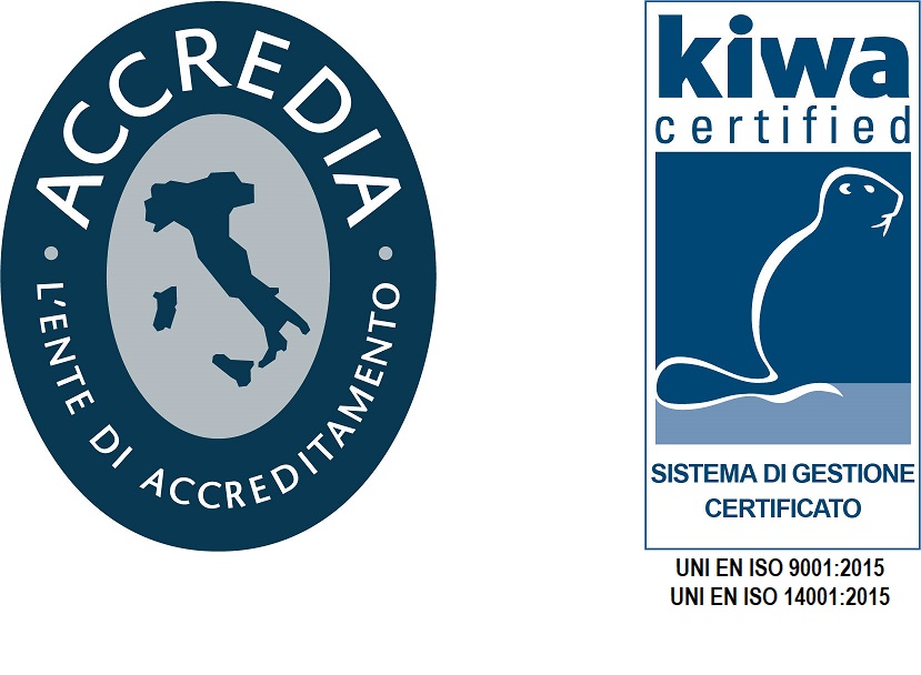 KIWA ACCREDIA BLU CERTIFICAZIONE